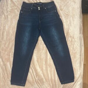 Blue Savvy | Women's Dark Blue Jeans | Size 13/31